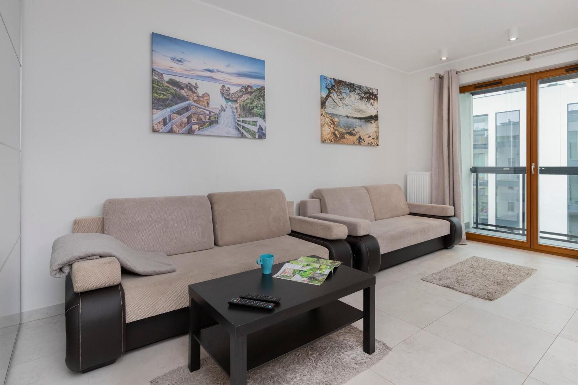 Apartament Z Widokiem Na Morze Obok Parku Millenium W Gdansku By Noclegi Renters ภายนอก รูปภาพ