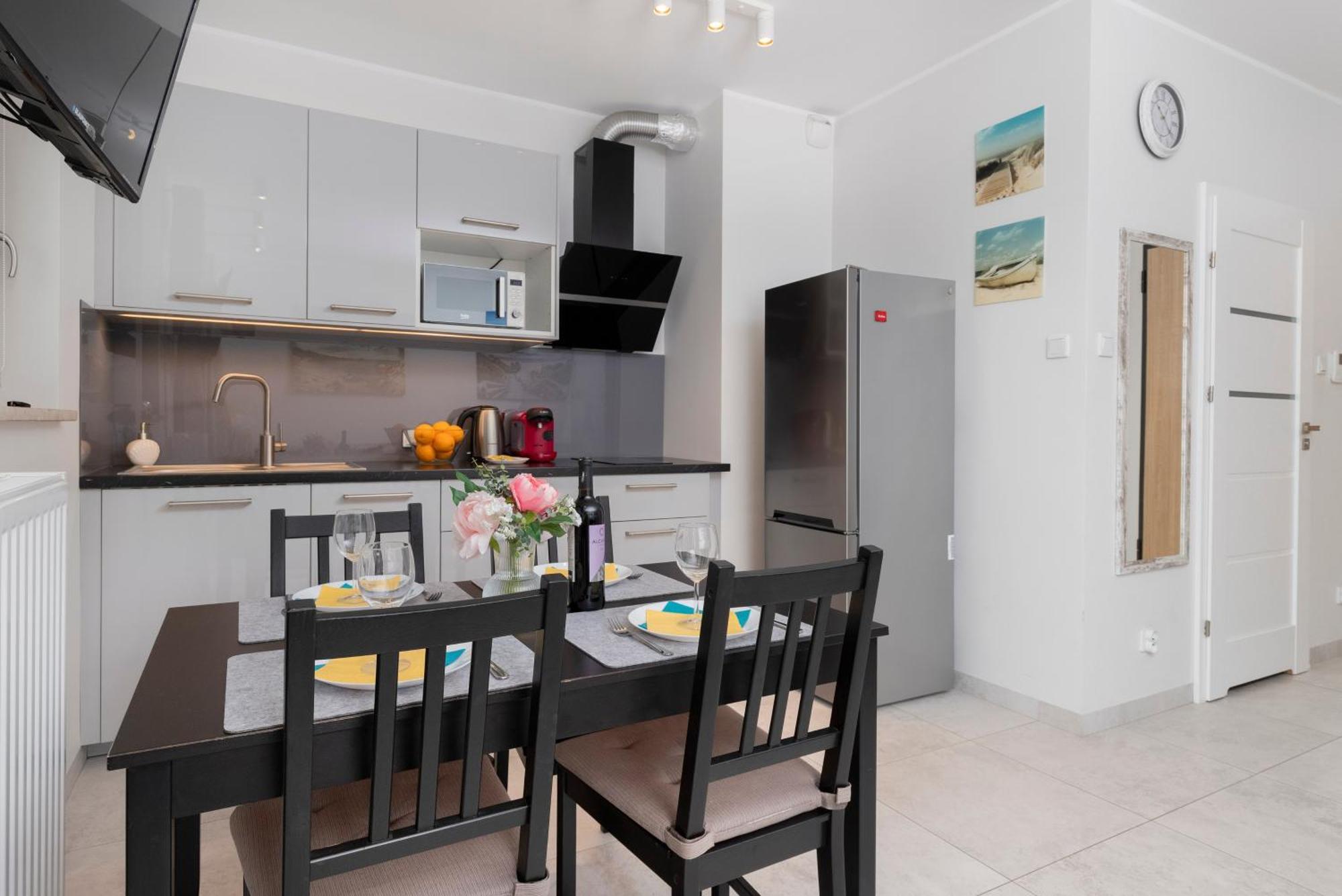 Apartament Z Widokiem Na Morze Obok Parku Millenium W Gdansku By Noclegi Renters ภายนอก รูปภาพ